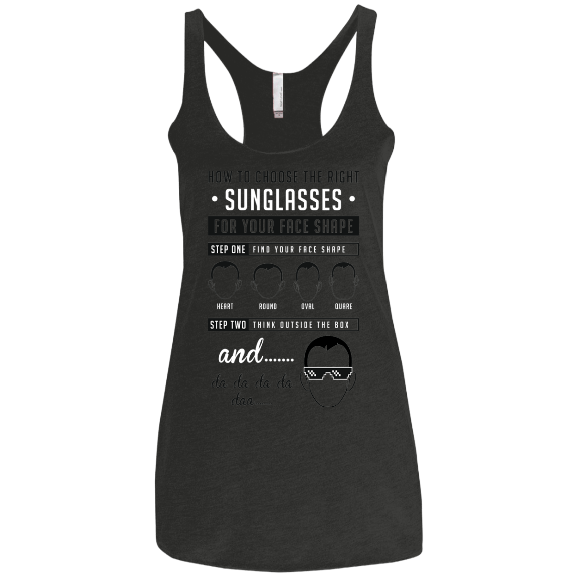 Right Choice Women's Triblend Racerback Tank