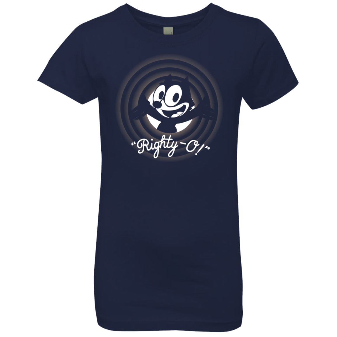 T-Shirts Midnight Navy / YXS Righty -O Girls Premium T-Shirt