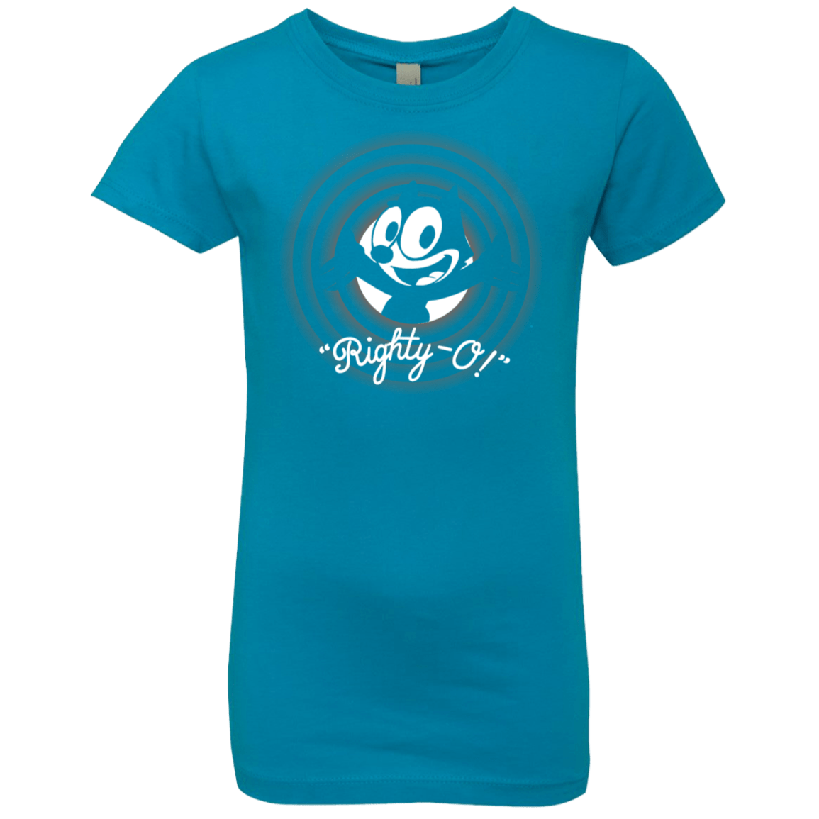 T-Shirts Turquoise / YXS Righty -O Girls Premium T-Shirt