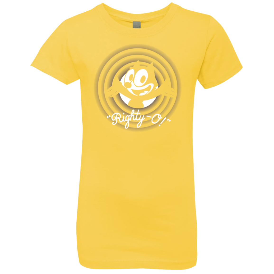 T-Shirts Vibrant Yellow / YXS Righty -O Girls Premium T-Shirt