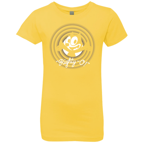 T-Shirts Vibrant Yellow / YXS Righty -O Girls Premium T-Shirt