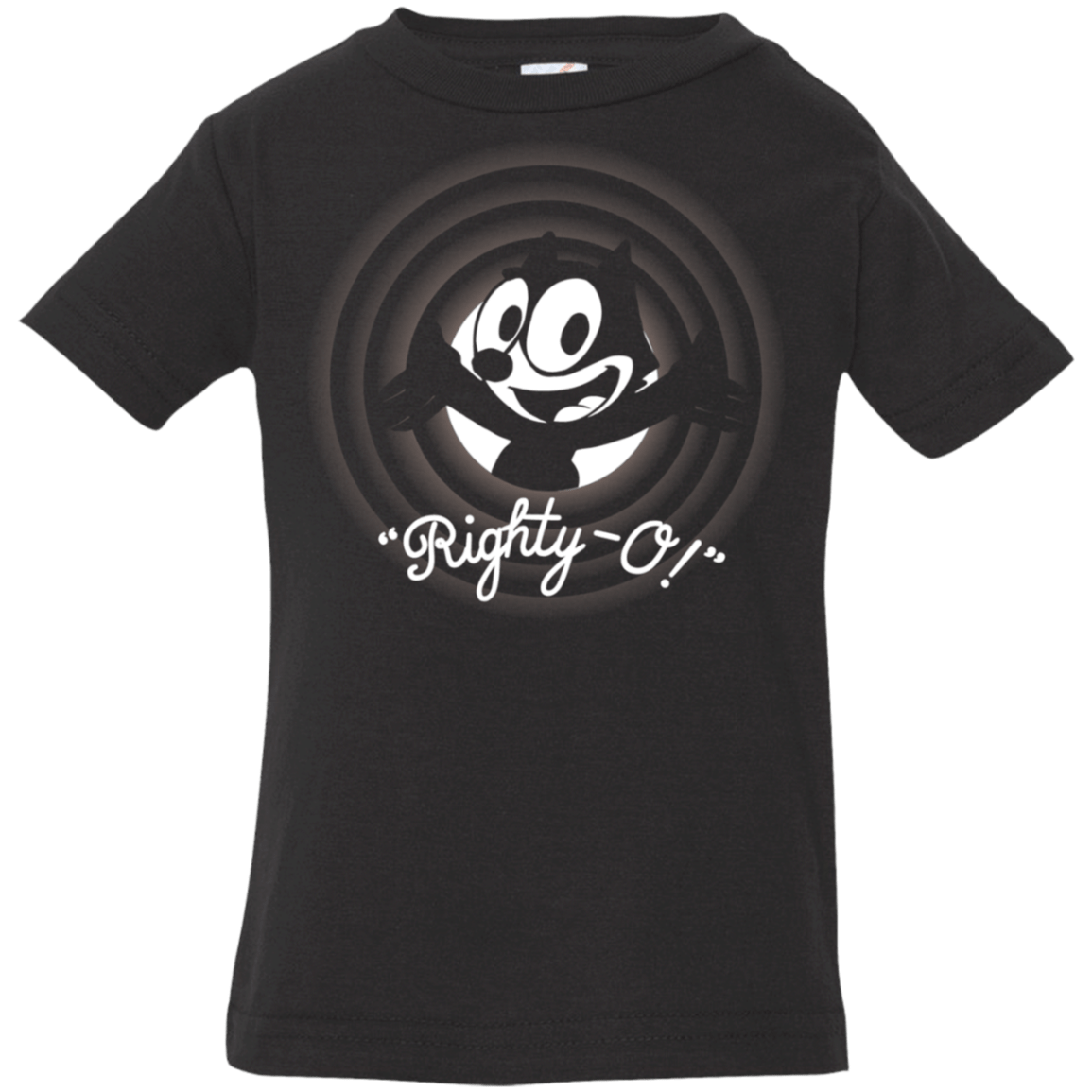 T-Shirts Black / 6 Months Righty -O Infant Premium T-Shirt
