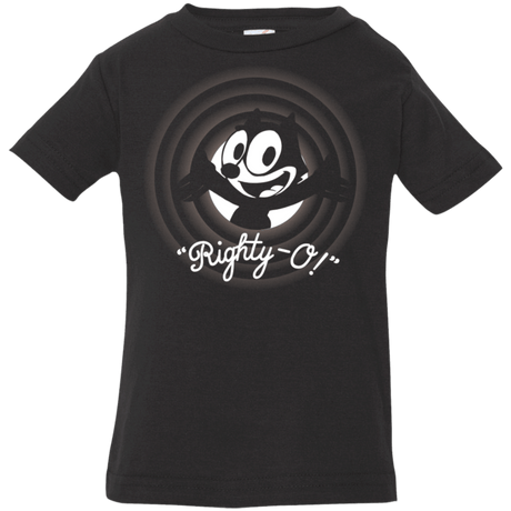 T-Shirts Black / 6 Months Righty -O Infant Premium T-Shirt