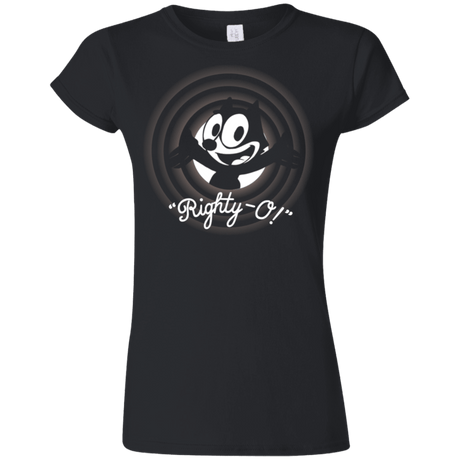 T-Shirts Black / S Righty -O Junior Slimmer-Fit T-Shirt