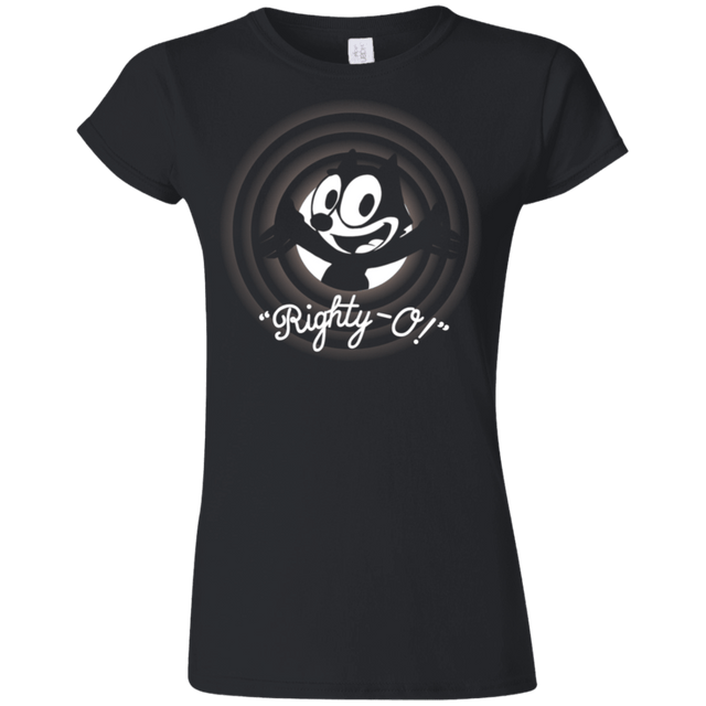 T-Shirts Black / S Righty -O Junior Slimmer-Fit T-Shirt