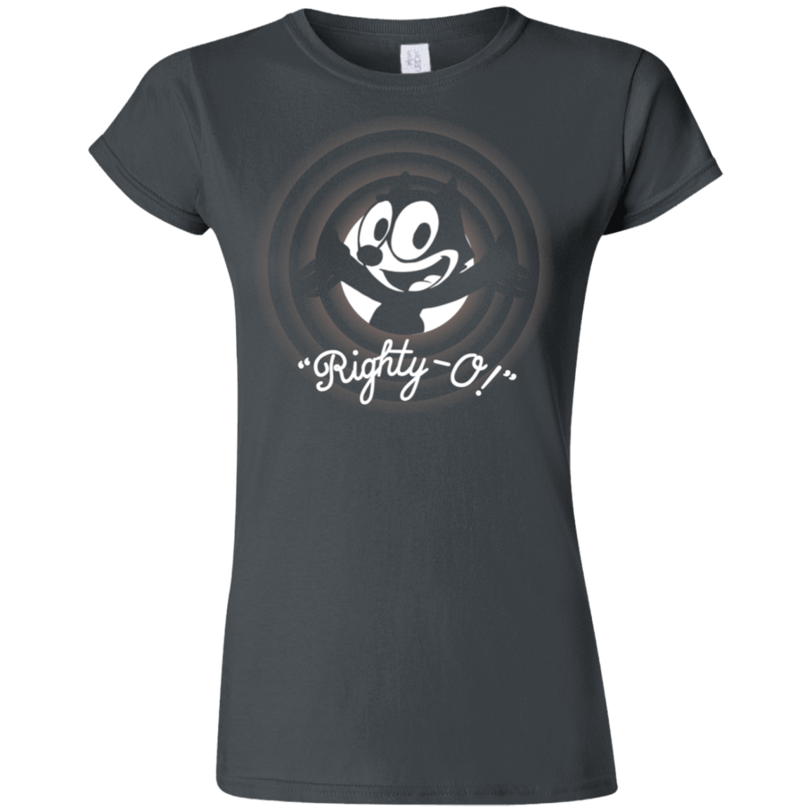 T-Shirts Charcoal / S Righty -O Junior Slimmer-Fit T-Shirt