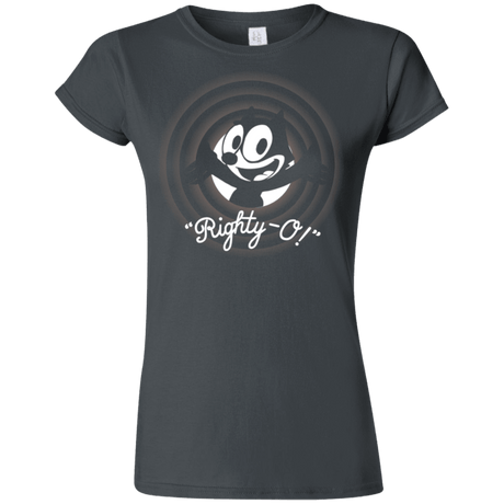 T-Shirts Charcoal / S Righty -O Junior Slimmer-Fit T-Shirt