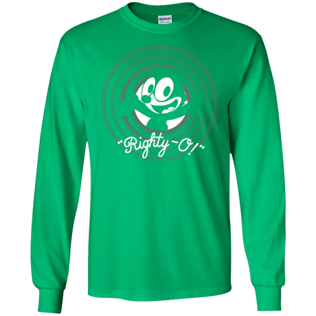 T-Shirts Irish Green / S Righty -O Men's Long Sleeve T-Shirt