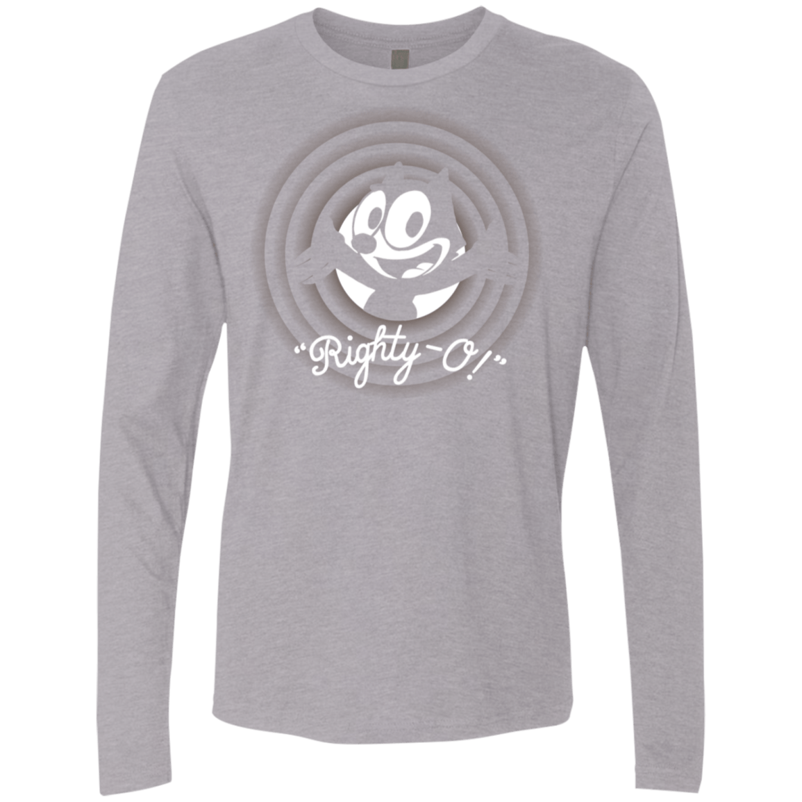 T-Shirts Heather Grey / S Righty -O Men's Premium Long Sleeve