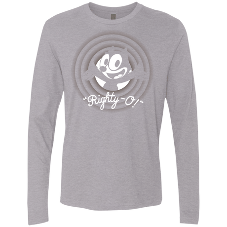 T-Shirts Heather Grey / S Righty -O Men's Premium Long Sleeve