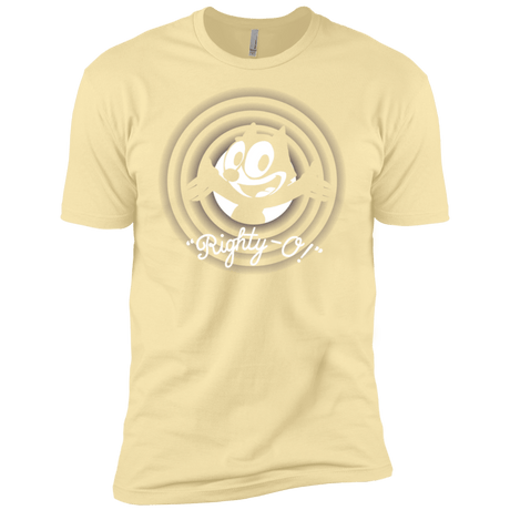 T-Shirts Banana Cream / X-Small Righty -O Men's Premium T-Shirt