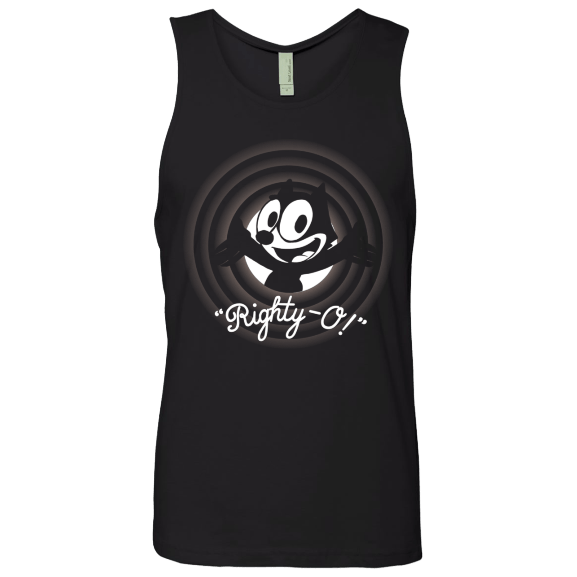 T-Shirts Black / S Righty -O Men's Premium Tank Top