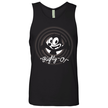 T-Shirts Black / S Righty -O Men's Premium Tank Top