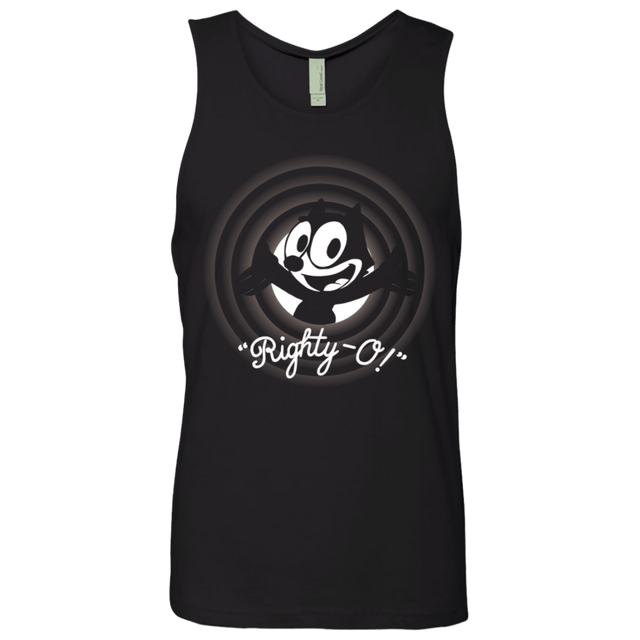 T-Shirts Black / S Righty -O Men's Premium Tank Top