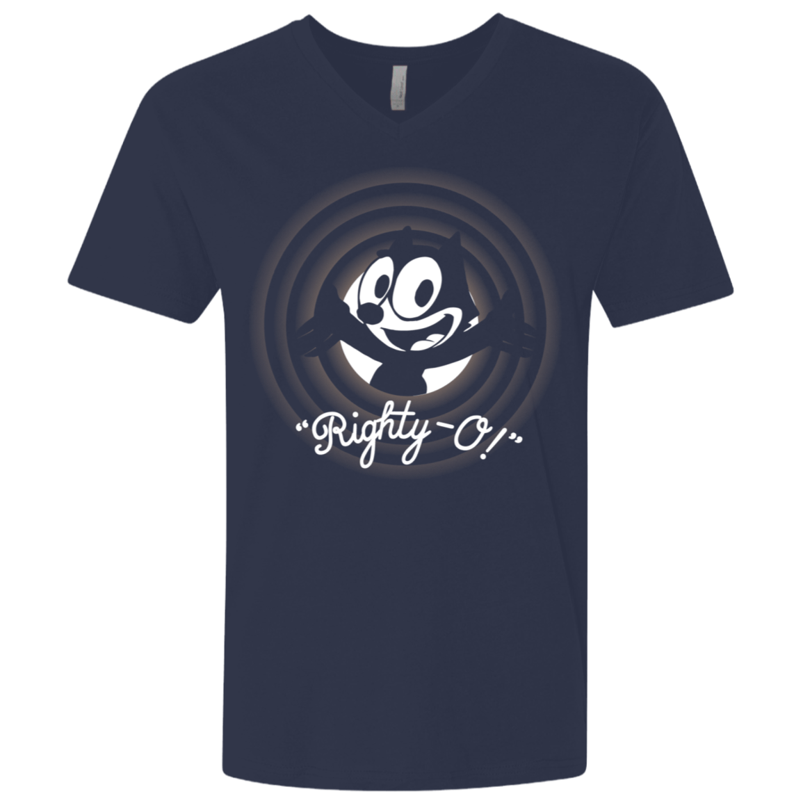 T-Shirts Midnight Navy / X-Small Righty -O Men's Premium V-Neck