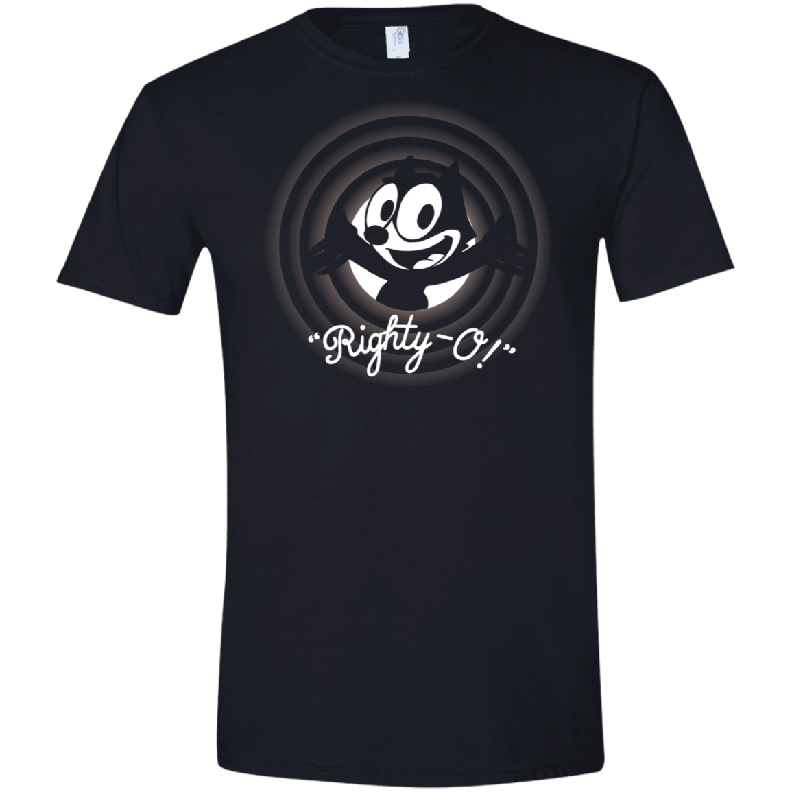 T-Shirts Black / X-Small Righty -O Men's Semi-Fitted Softstyle
