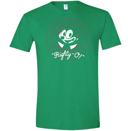 T-Shirts Heather Irish Green / S Righty -O Men's Semi-Fitted Softstyle