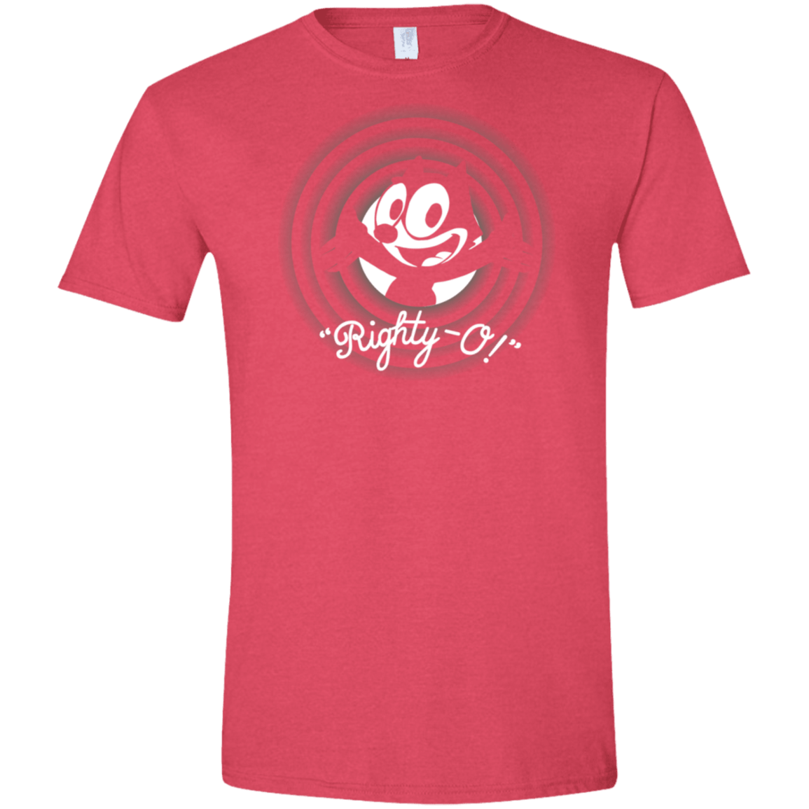 T-Shirts Heather Red / S Righty -O Men's Semi-Fitted Softstyle