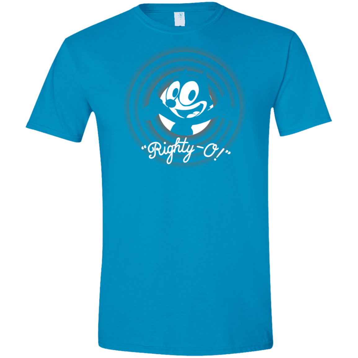 T-Shirts Sapphire / S Righty -O Men's Semi-Fitted Softstyle