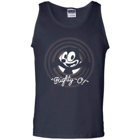 T-Shirts Navy / S Righty -O Men's Tank Top
