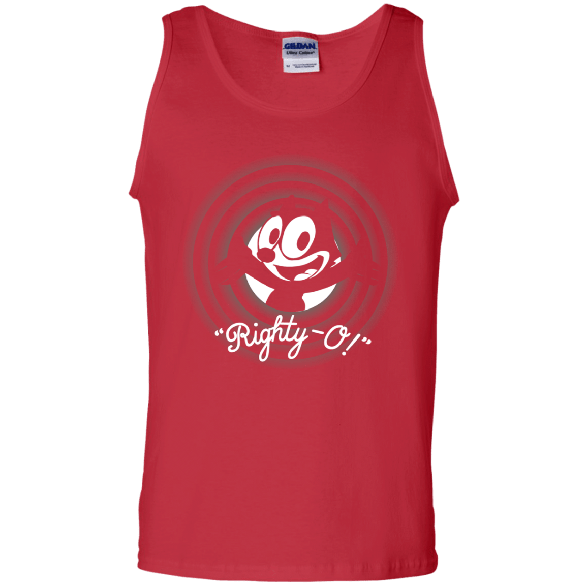 T-Shirts Red / S Righty -O Men's Tank Top