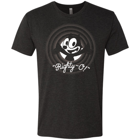 T-Shirts Vintage Black / S Righty -O Men's Triblend T-Shirt