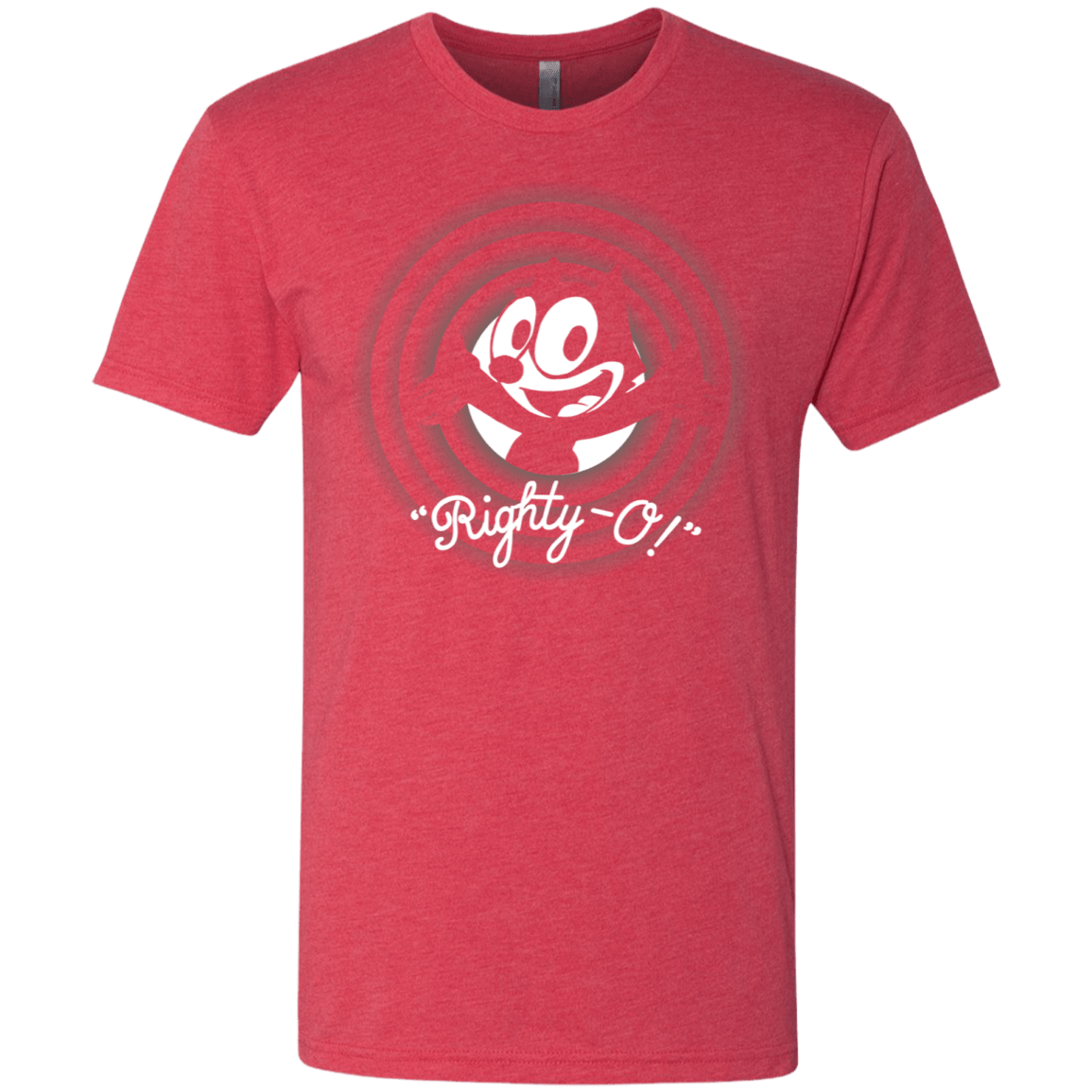 T-Shirts Vintage Red / S Righty -O Men's Triblend T-Shirt
