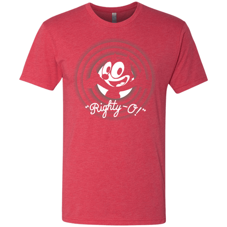 T-Shirts Vintage Red / S Righty -O Men's Triblend T-Shirt