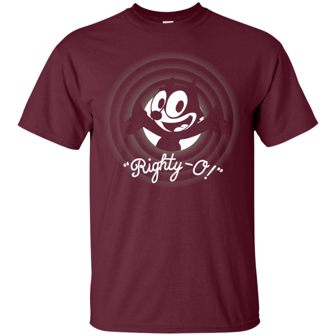 T-Shirts Maroon / S Righty -O T-Shirt