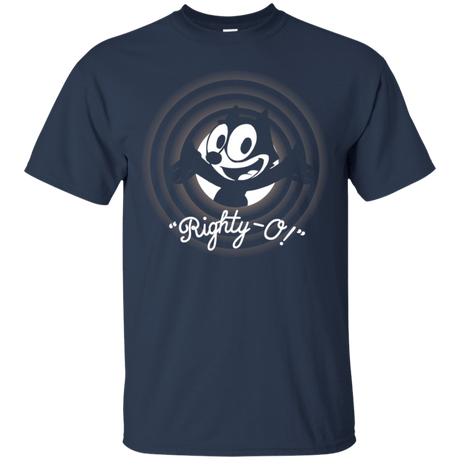 T-Shirts Navy / S Righty -O T-Shirt