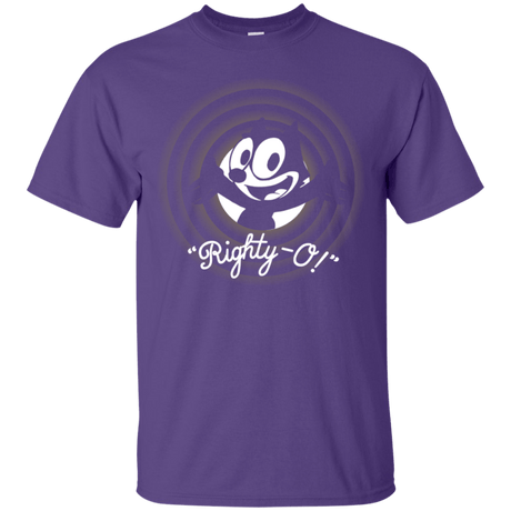 T-Shirts Purple / S Righty -O T-Shirt