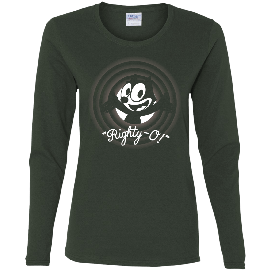 T-Shirts Forest / S Righty -O Women's Long Sleeve T-Shirt