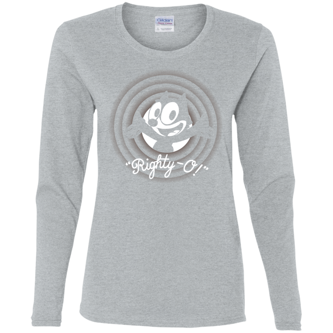 T-Shirts Sport Grey / S Righty -O Women's Long Sleeve T-Shirt