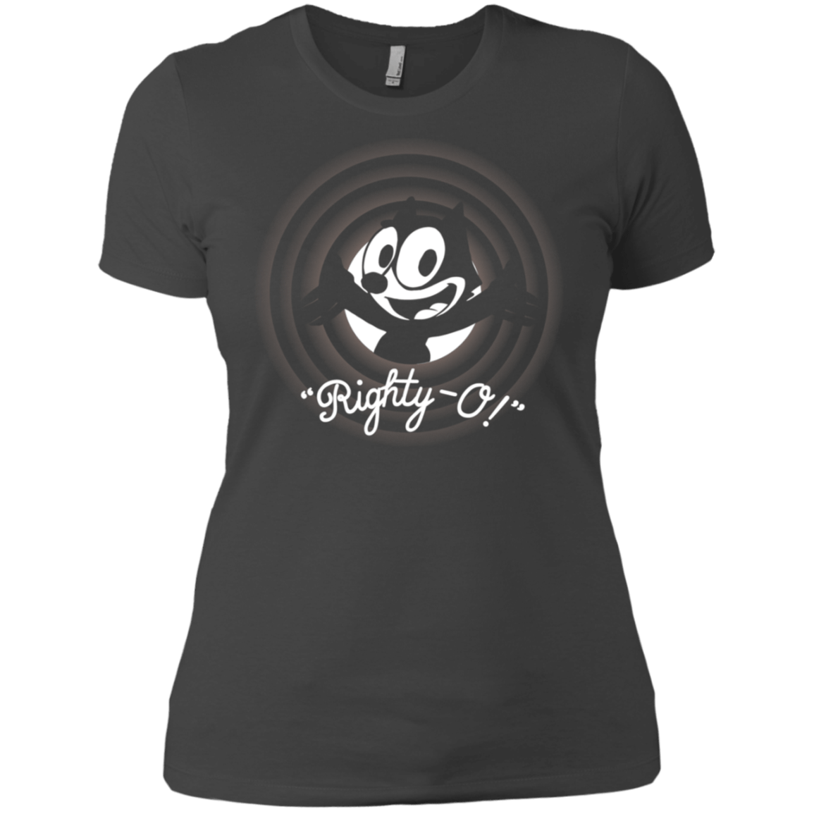 T-Shirts Heavy Metal / X-Small Righty -O Women's Premium T-Shirt
