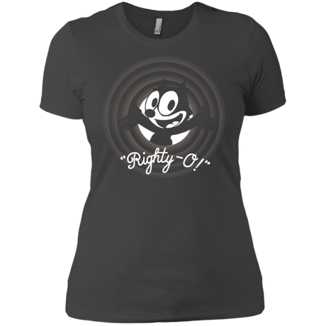 T-Shirts Heavy Metal / X-Small Righty -O Women's Premium T-Shirt