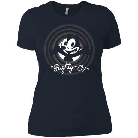 T-Shirts Midnight Navy / X-Small Righty -O Women's Premium T-Shirt