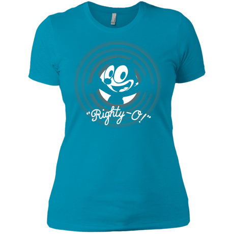 T-Shirts Turquoise / X-Small Righty -O Women's Premium T-Shirt