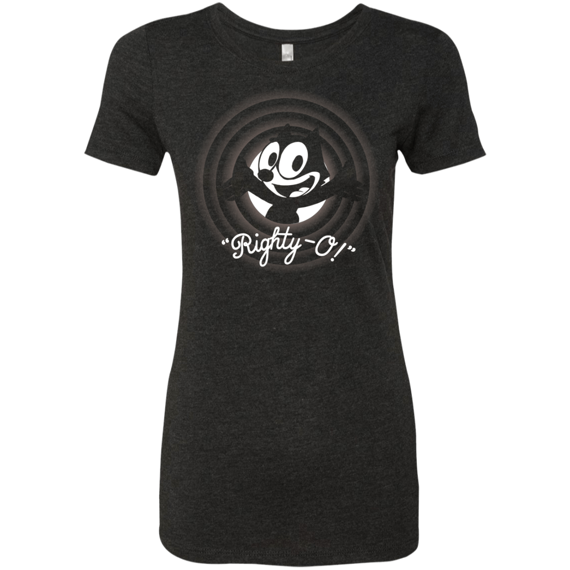 T-Shirts Vintage Black / S Righty -O Women's Triblend T-Shirt