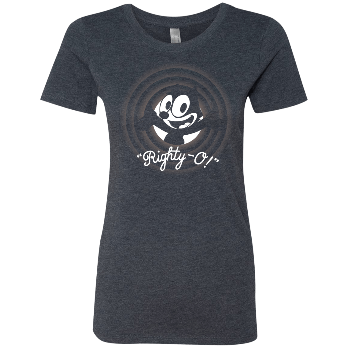 T-Shirts Vintage Navy / S Righty -O Women's Triblend T-Shirt