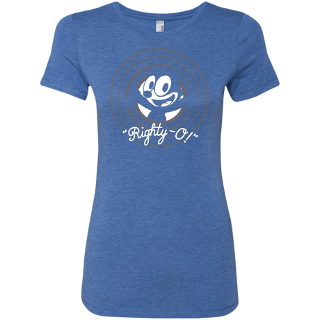 T-Shirts Vintage Royal / S Righty -O Women's Triblend T-Shirt