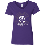 T-Shirts Purple / S Righty -O Women's V-Neck T-Shirt