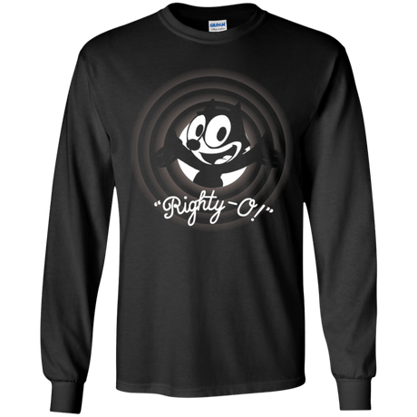 T-Shirts Black / YS Righty -O Youth Long Sleeve T-Shirt