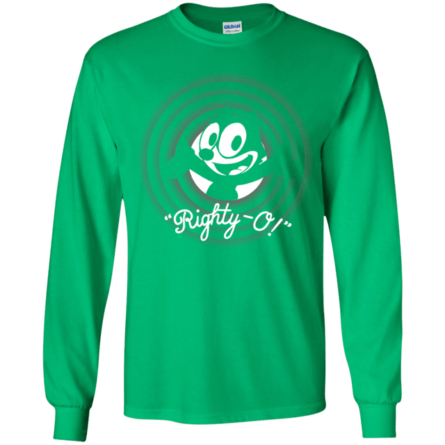 T-Shirts Irish Green / YS Righty -O Youth Long Sleeve T-Shirt