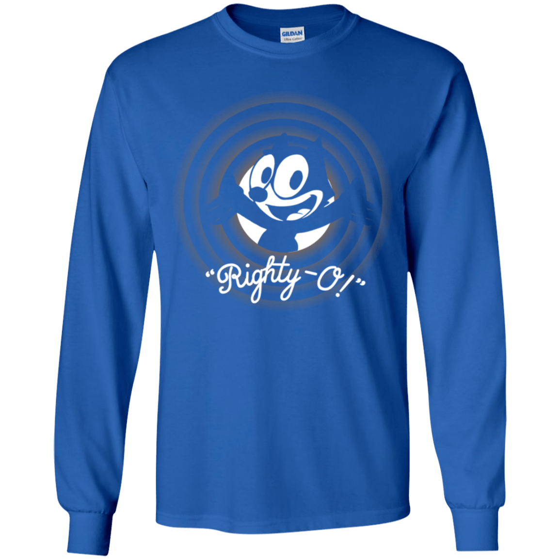 T-Shirts Royal / YS Righty -O Youth Long Sleeve T-Shirt