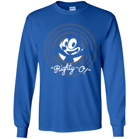 T-Shirts Royal / YS Righty -O Youth Long Sleeve T-Shirt