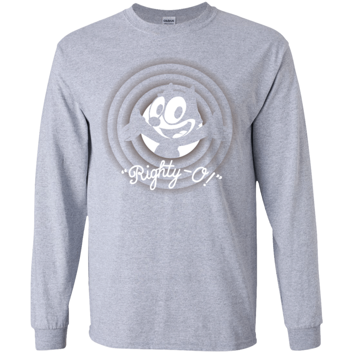 T-Shirts Sport Grey / YS Righty -O Youth Long Sleeve T-Shirt