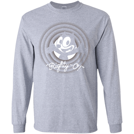 T-Shirts Sport Grey / YS Righty -O Youth Long Sleeve T-Shirt
