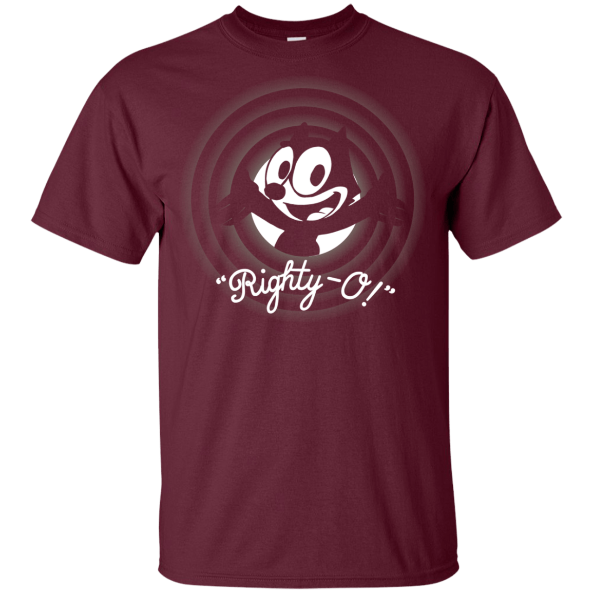 T-Shirts Maroon / YXS Righty -O Youth T-Shirt