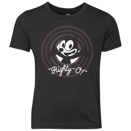 T-Shirts Vintage Black / YXS Righty -O Youth Triblend T-Shirt
