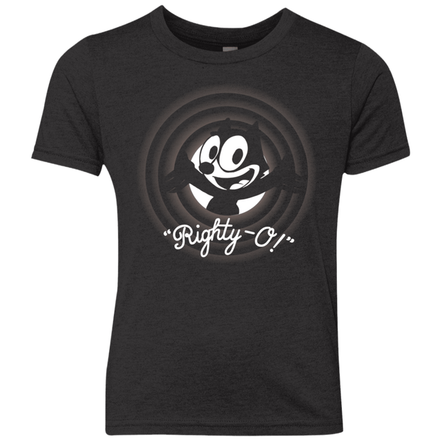 T-Shirts Vintage Black / YXS Righty -O Youth Triblend T-Shirt